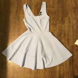 Blue Lulus skater dress